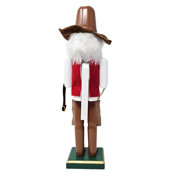 14" Cowboy Nutcracker, Christmas Decor - Picture 4 of 5